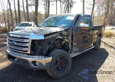 2013 Ford F-150 Lariat z USA, uszkodzony, nr VIN 1FTFX1ETXDFC61069